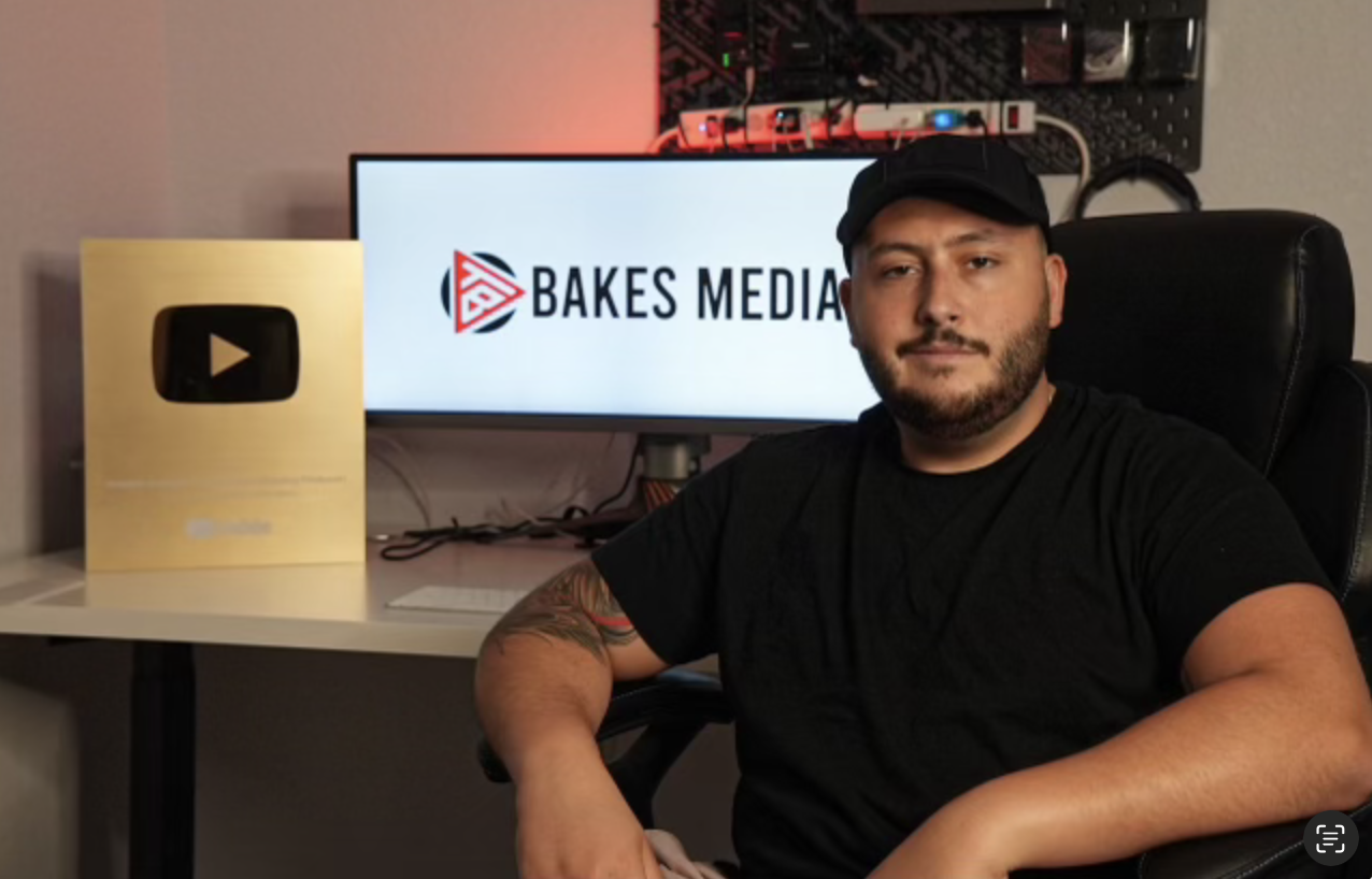 Antonio Guerrieri founder of Bakes Media and host of the Tampa Bay Creator Podcast